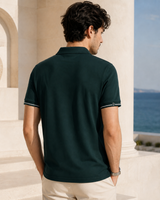 Men’s Embroidered Short-Sleeve Polo Shirt