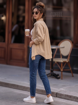 Mid-Rise Straight Leg Jeans