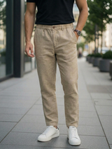 Men’s Elastic Waist Casual Pants