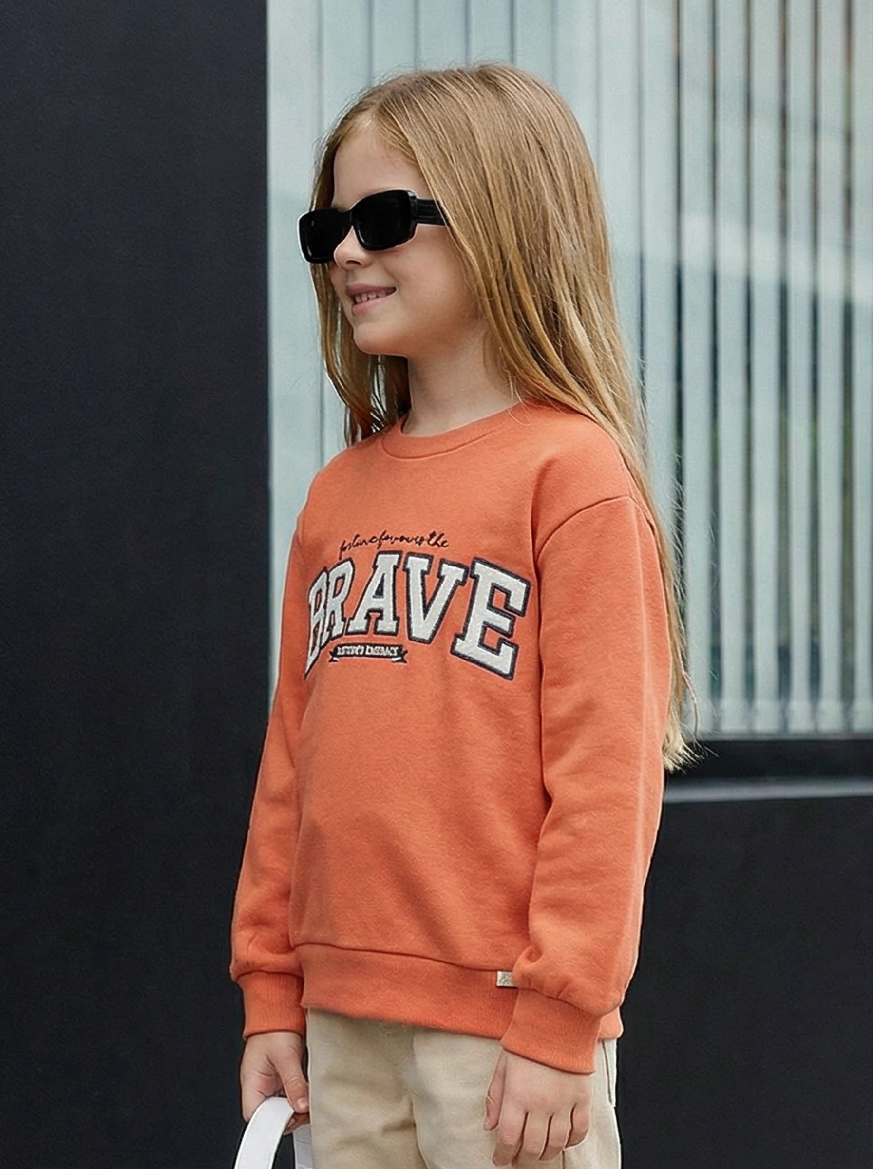 Kids Graphic Crewneck Sweatshirt
