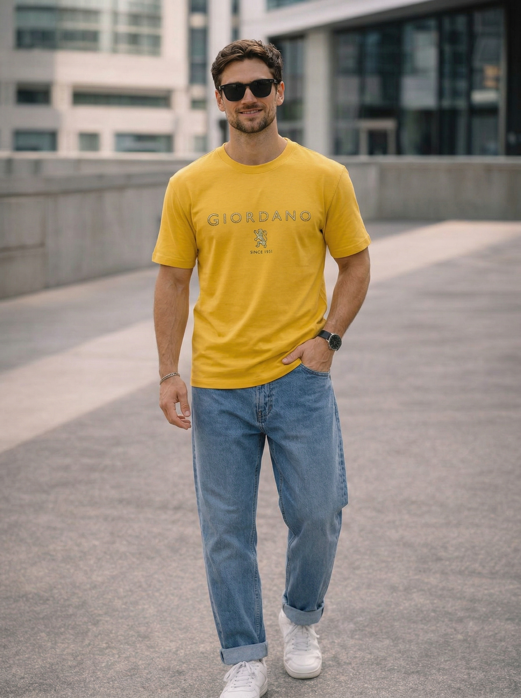 Men’s Logo Graphic Crewneck T-Shirt