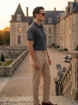 Men’s Embroidered Logo Polo T-Shirt