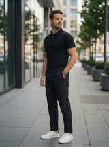 Men’s Elastic Waist Casual Pants