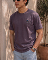 Men’s Embroidered Logo Crew Neck T-Shirt