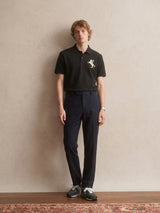 Men’s Embroidered Logo Polo T-Shirt