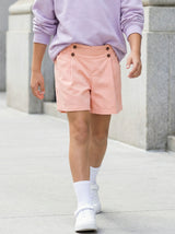 Girls Embroidered Detail Shorts