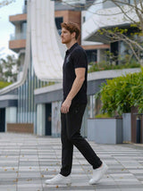 Men’s Embroidered Logo Polo T-Shirt