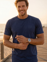 Men’s Minimal Logo Crew Neck T-Shirt