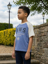 Kids Color Block Graphic T-Shirt