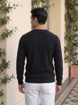 Classic Crew Neck Knit Sweater