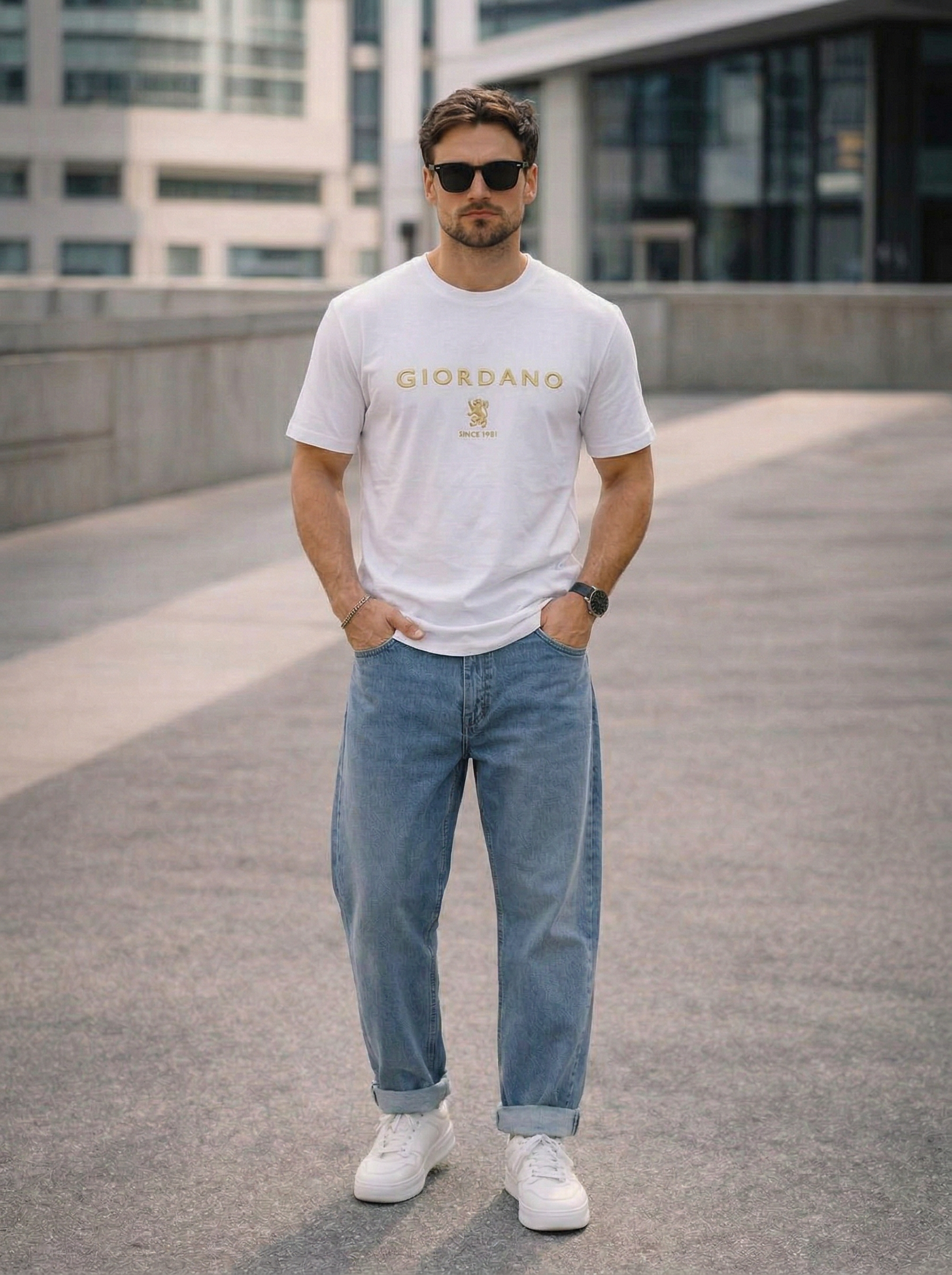 Men’s Logo Graphic Crewneck T-Shirt
