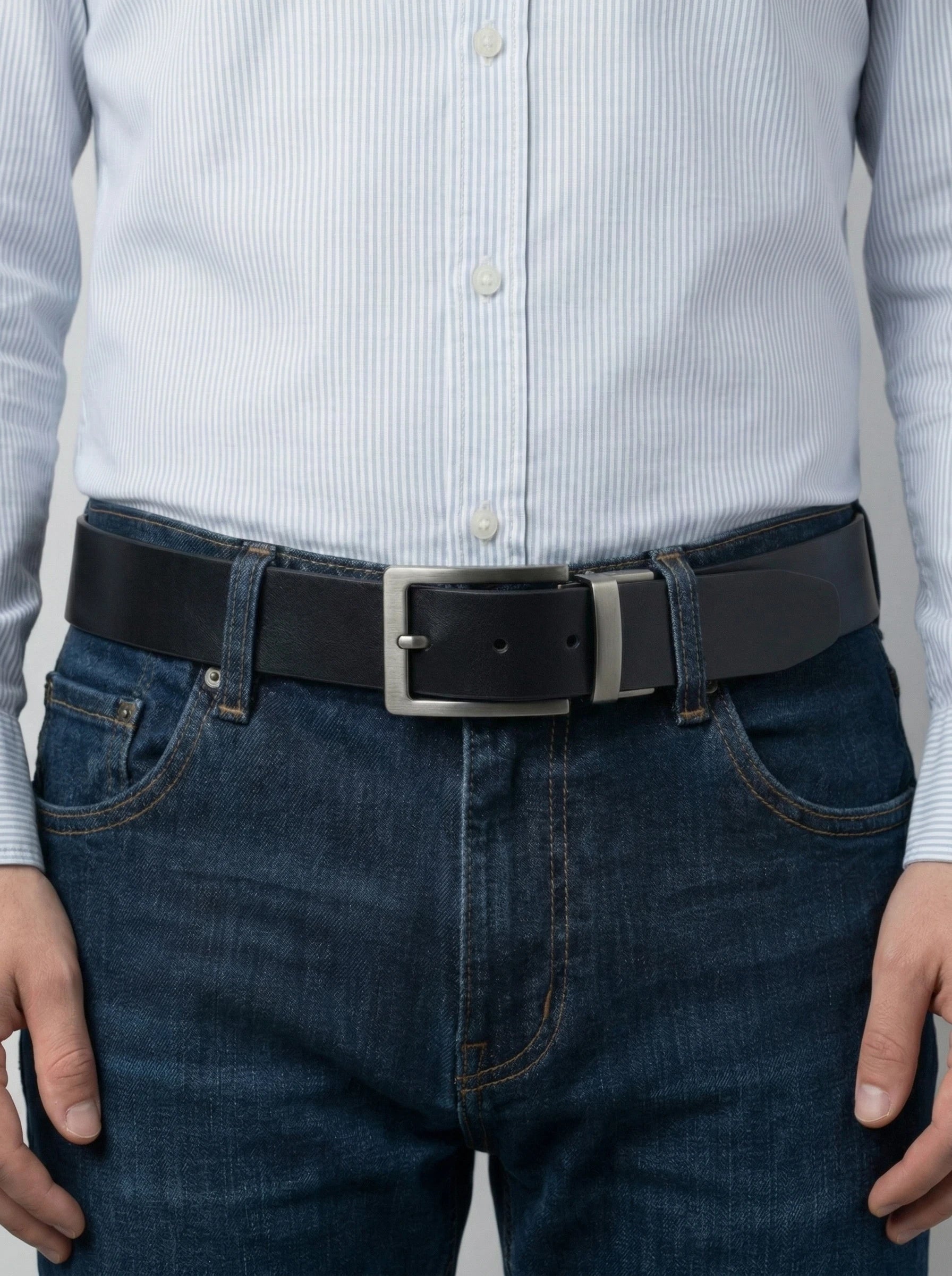 Men’s Reversible Leather Belt