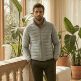 DUCK DOWN JACKET - Green, S image