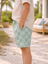Kid’s Printed Drawstring Shorts