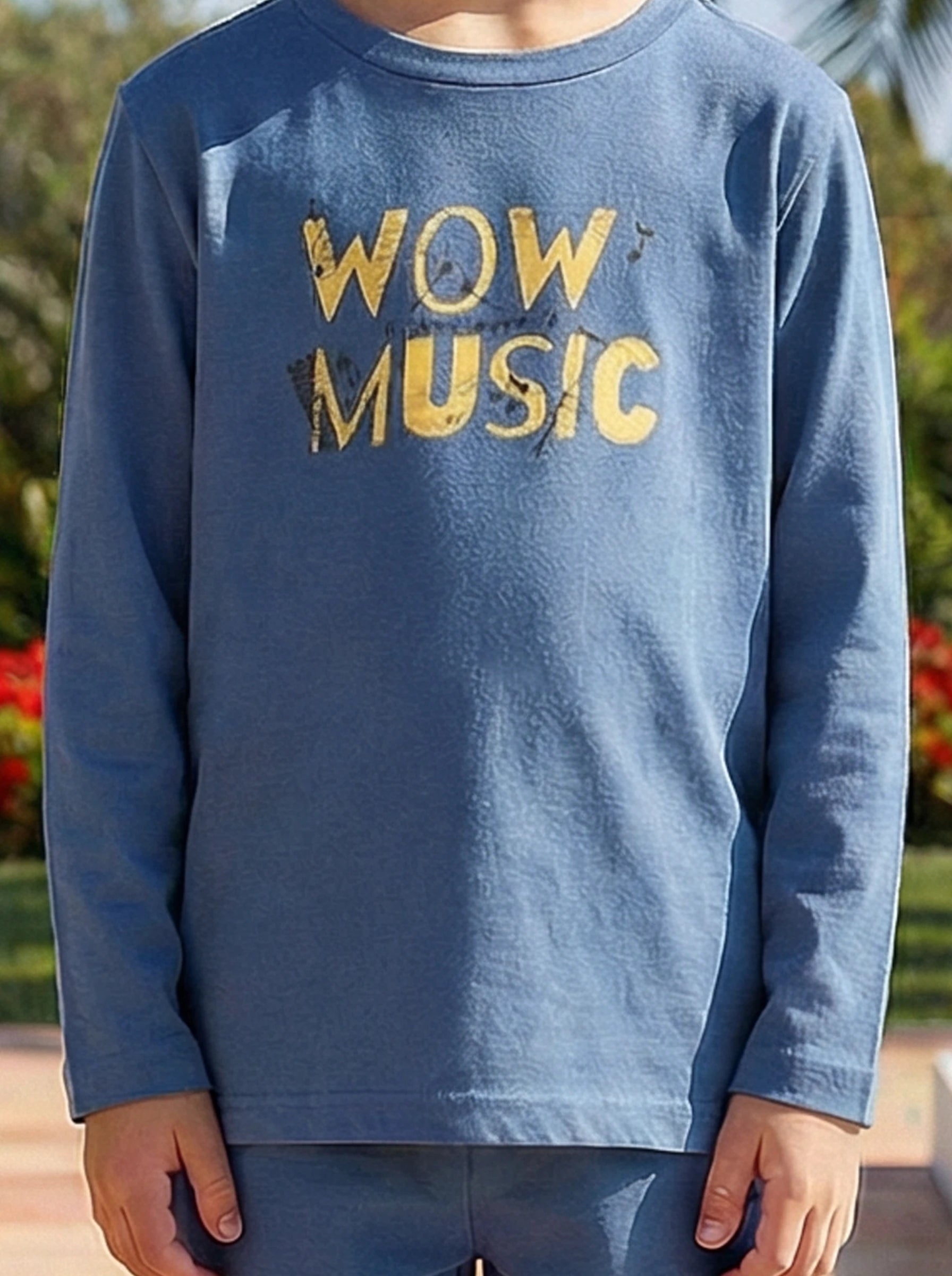 Kids Long Sleeve Graphic Sweatshirt