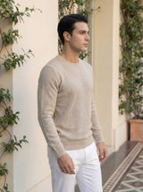 Classic Crew Neck Knit Sweater