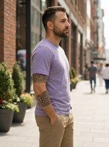 Men’s Embroidered Logo Crew Neck T-Shirt