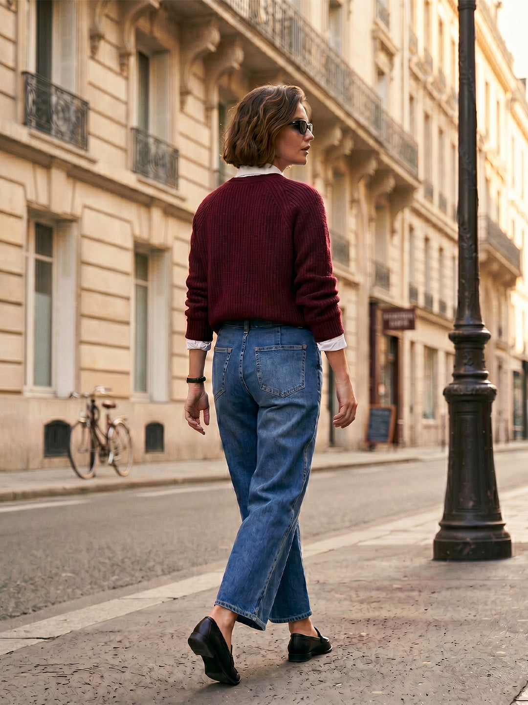 High-Rise Wide Leg Jeans