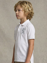Kids Embroidered Detail Polo T-Shirt