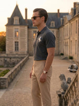 Men’s Embroidered Logo Polo T-Shirt