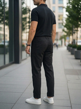 Men’s Elastic Waist Casual Pants
