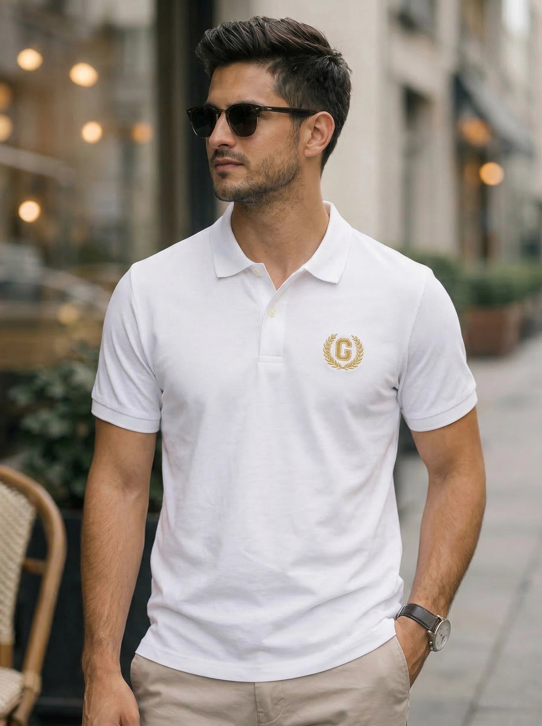 Men’s Logo Polo T-Shirt