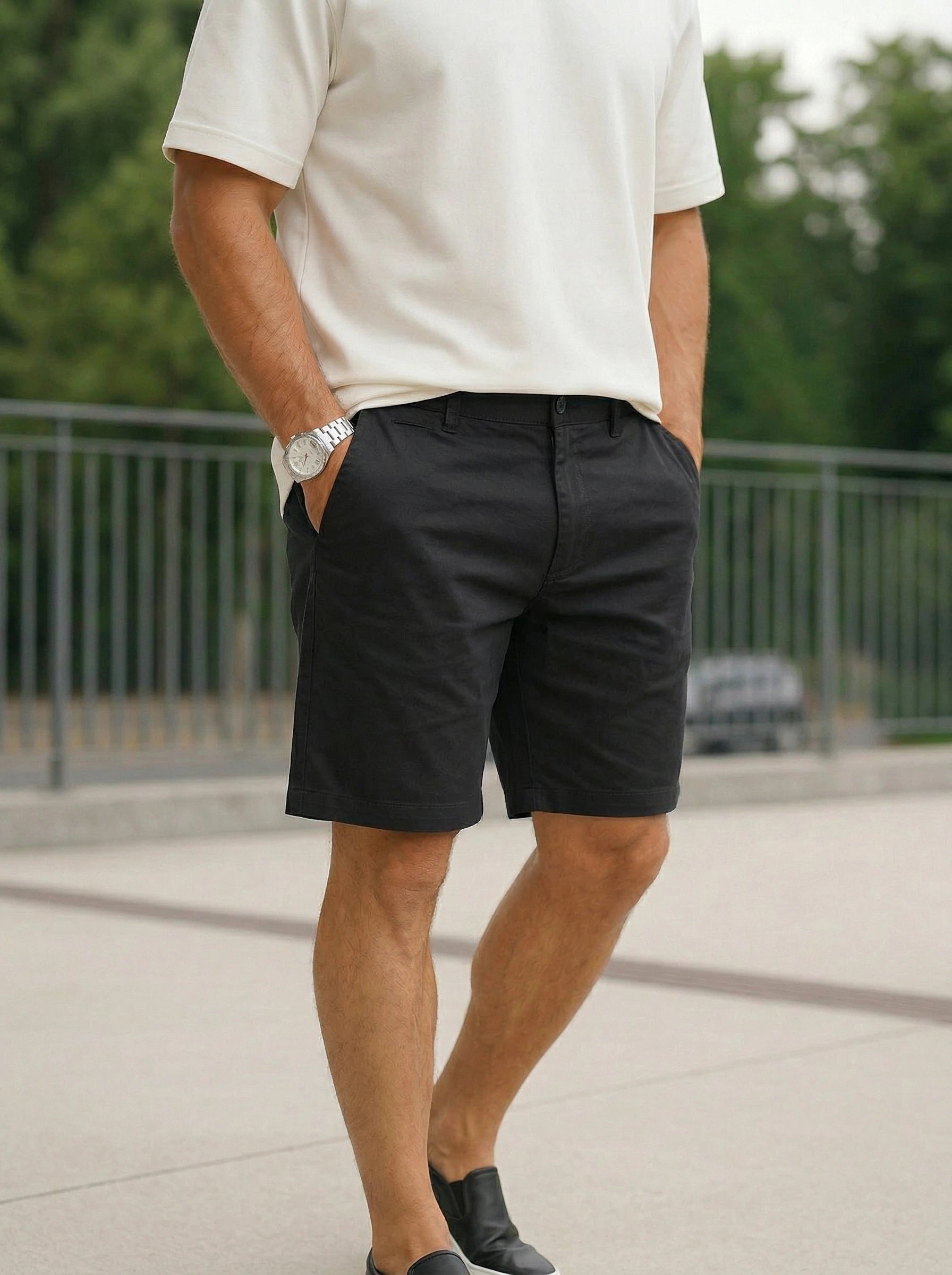 Men’s Tailored Casual Shorts