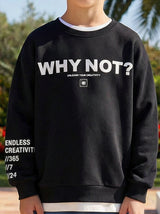 Kids Graphic Crewneck Sweatshirt