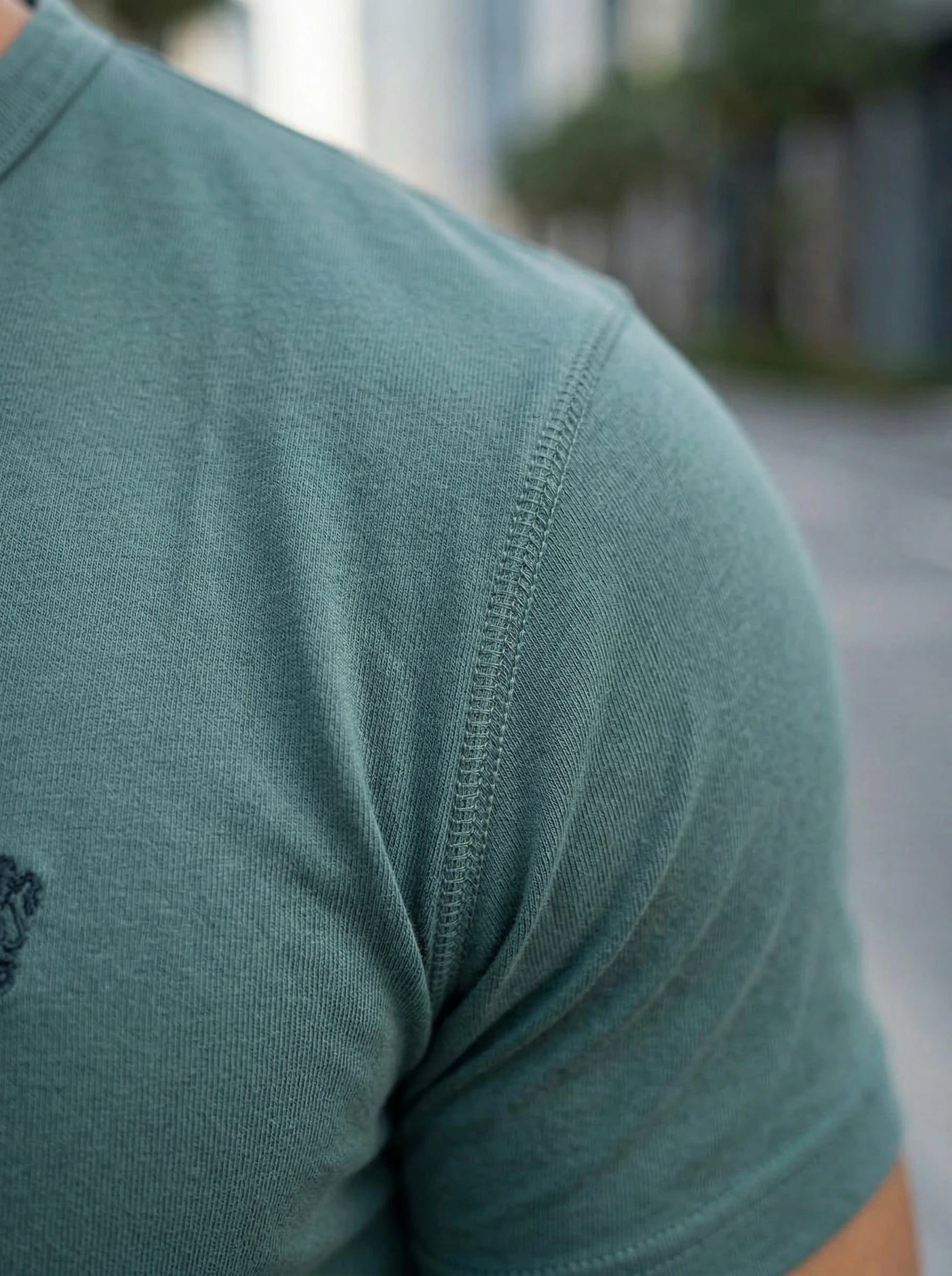 Men’s Henley Neck Short Sleeve T-Shirt