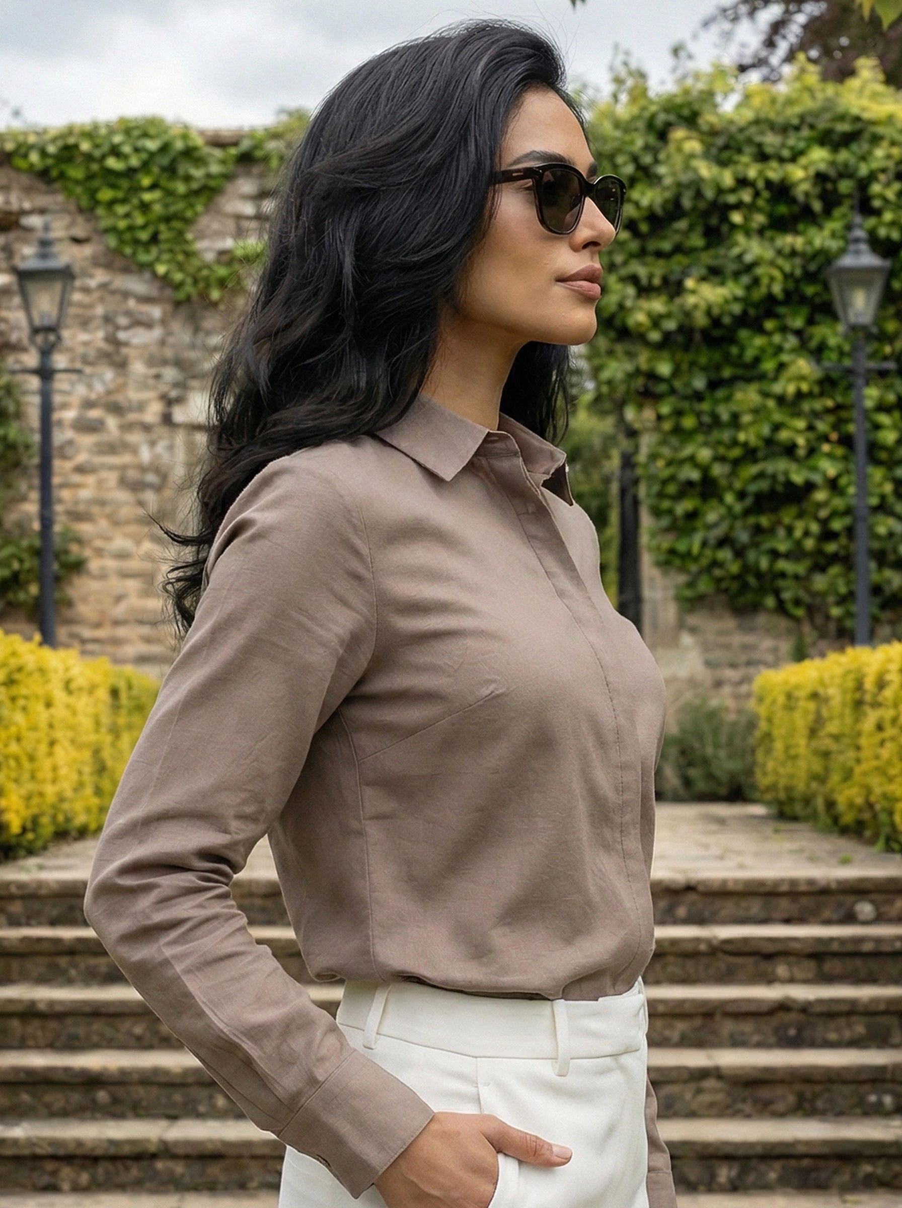 Minimal Button-Down Shirt