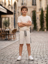 Kids Side Tape Sports Shorts