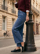 High-Rise Wide Leg Jeans