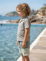 Kids Color Block Sports Shorts