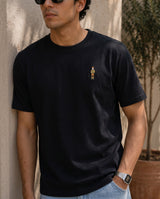 Men’s Embroidered Logo Crew Neck T-Shirt