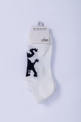 PED SOCKS 2 PAIRS - WHITE, L image