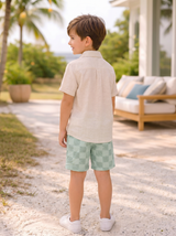 Kid’s Printed Drawstring Shorts