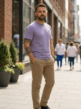 Men’s Embroidered Logo Crew Neck T-Shirt