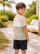 Kid’s Printed Drawstring Shorts