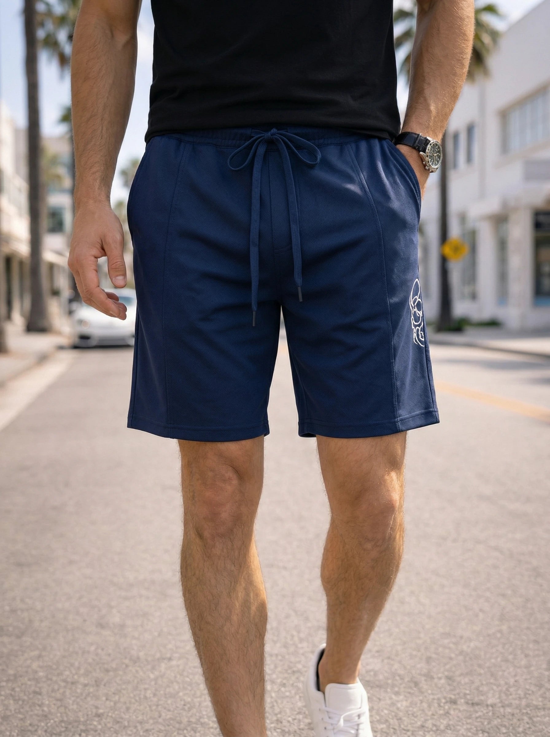 Men’s Drawstring Casual Shorts