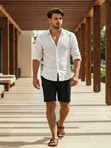 Tailored Cotton Shorts