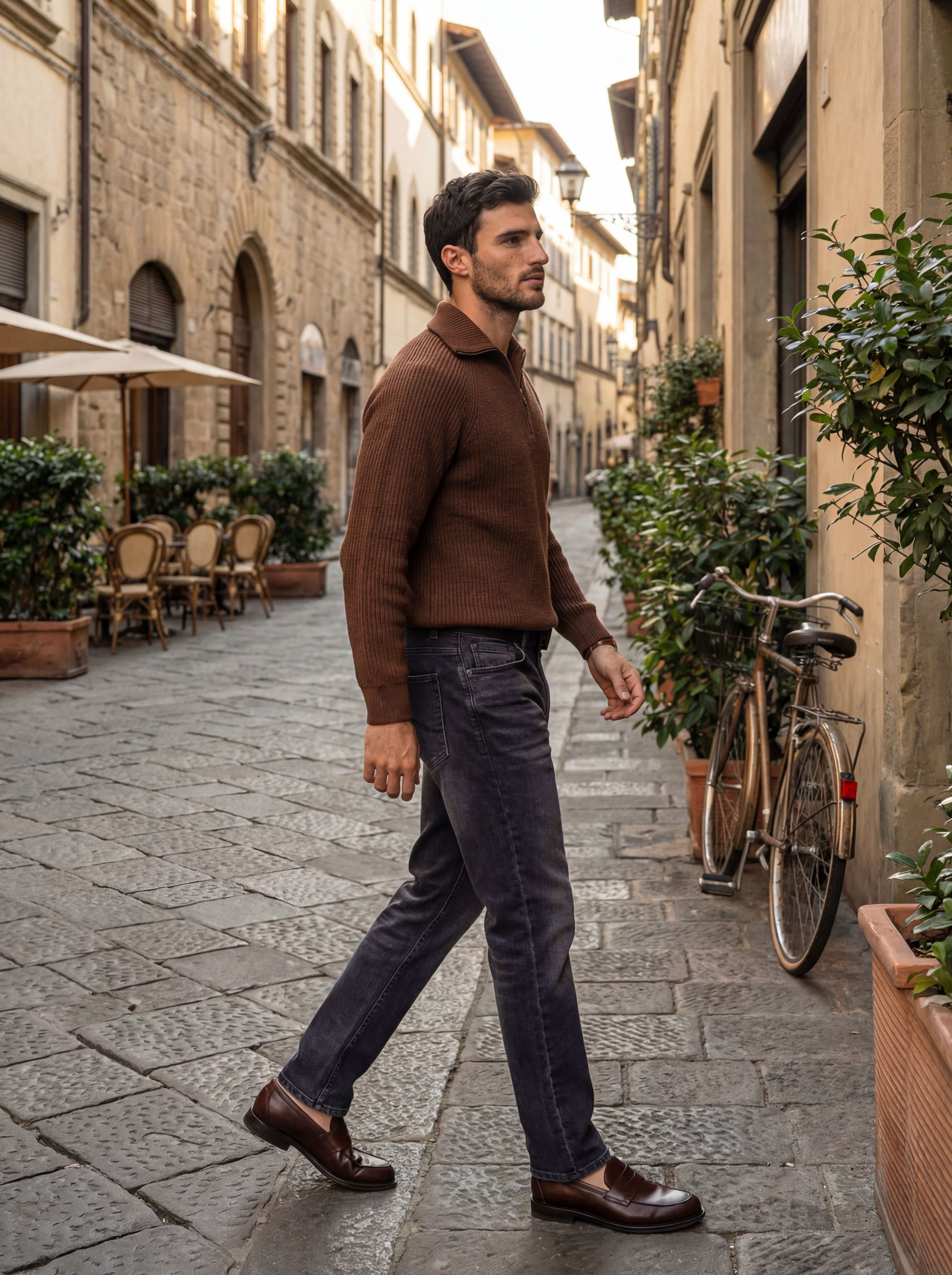 Skinny Fit Washed Jeans
