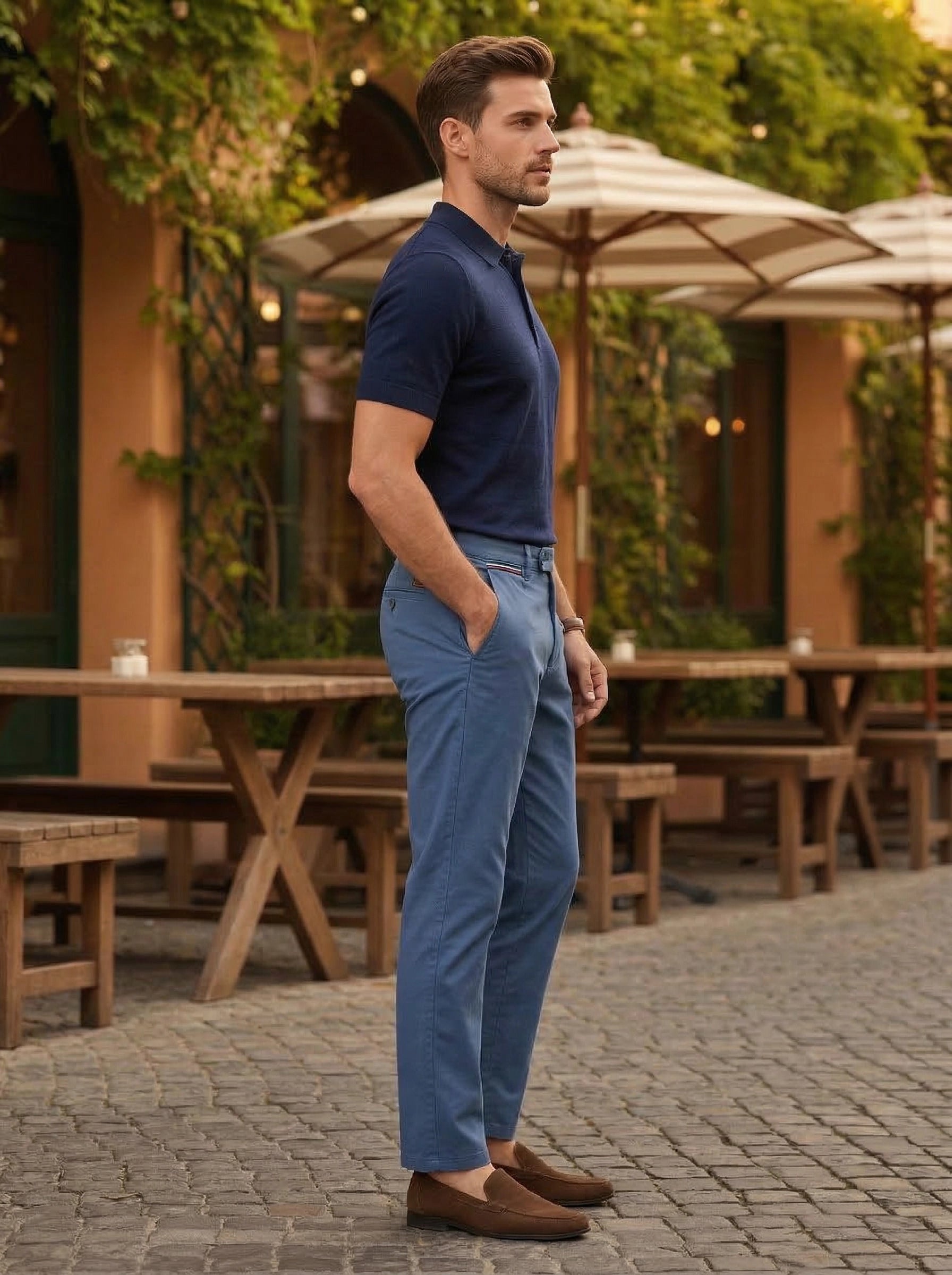 Men’s Smart Casual Tailored Pants