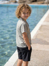 Kids Color Block Sports Shorts