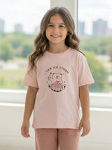 Girls Graphic Crewneck T-Shirt