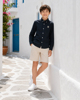 Boys’ Long-Sleeve Oxford Shirt