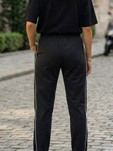 Slim-Fit Stripe Jogger Pants