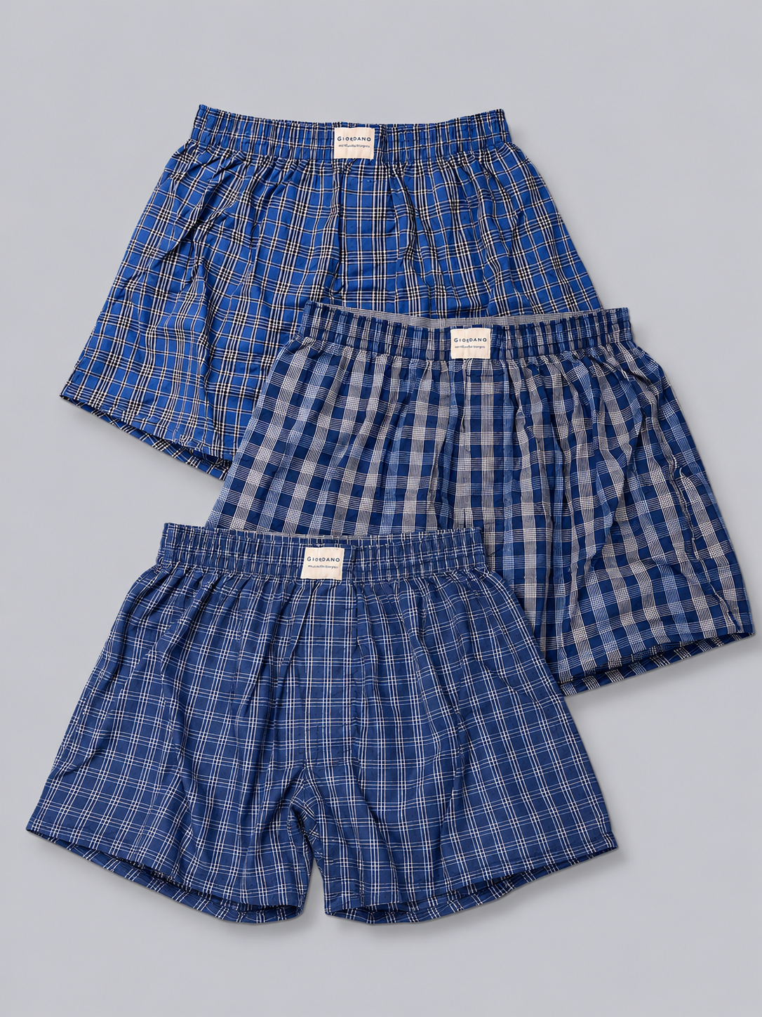 Men’s Woven Boxer Three-Pack