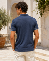 Men’s Tipped Short-Sleeve Polo Shirt