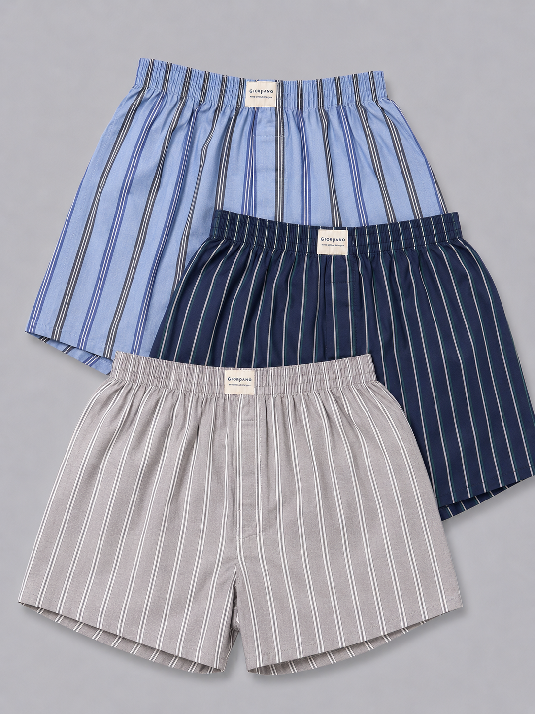 Men’s Woven Boxer Three-Pack