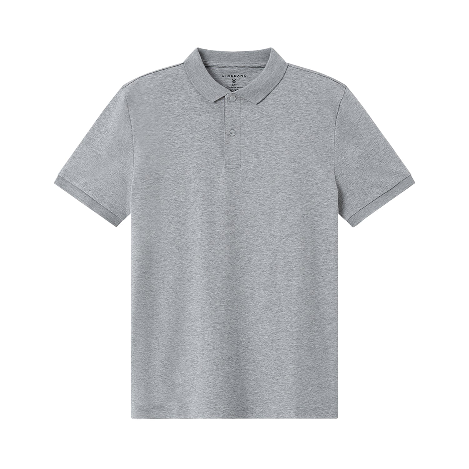 LIQUID TOUCH POLO - GREY-10, XL image